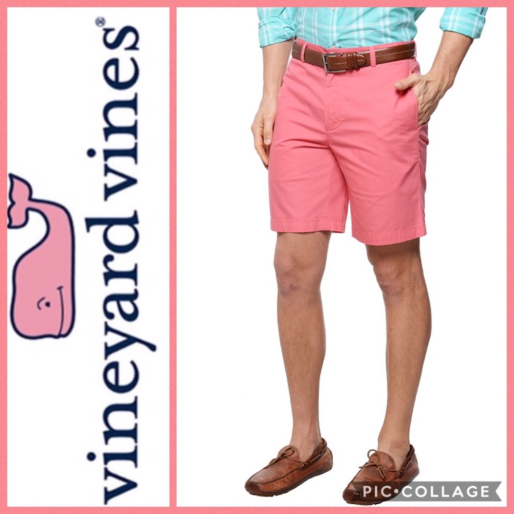 Vineyard Vines Classic Fit 9” Club Short {Red} 32